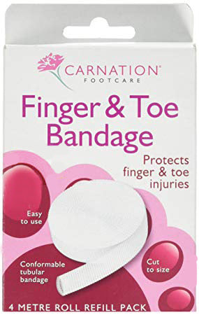 Carnation Finger&Toe Bndg Tubular 4m