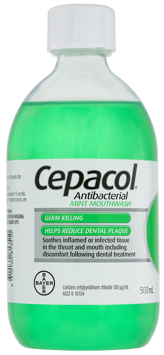Cepacol Mouth Wash Solution Mint 500ml