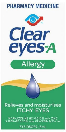 Clear Eyes Allergy Eye Drops 15ml