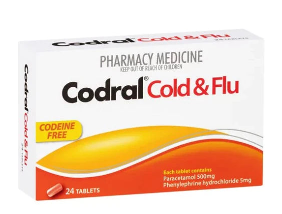 Codral PE Cold & Flu Codeine Free 24s