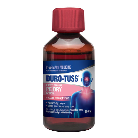 DURO-TUSS PE Dry Cough 200ml