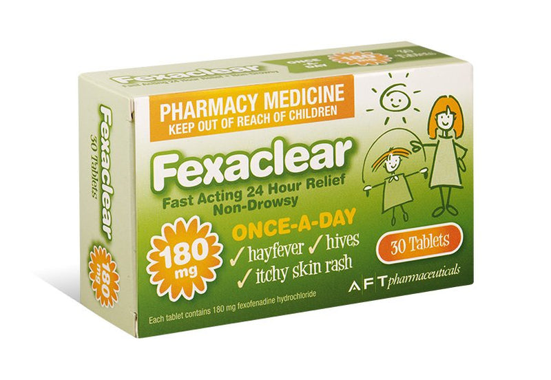 Fexaclear Tablets 180mg 30s