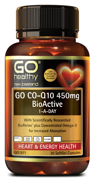 GO CoQ10 450mg BioActive 1ADay 30s