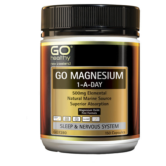 Go Healthy Magnesium 1-A-Day 150 capsules