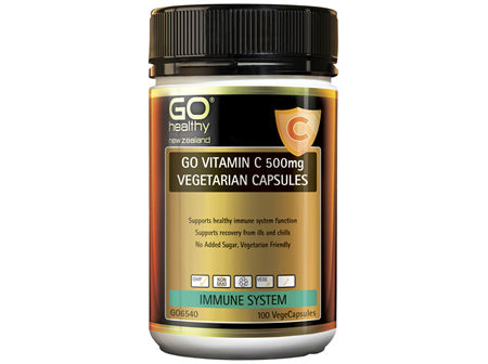GO Vitamin C 500mg 100vcaps