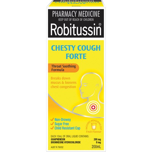 ROBITUSSIN Chesty Cough Forte 200ml