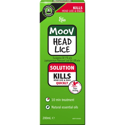 EGO MOOV Head Lice Solution 200ml