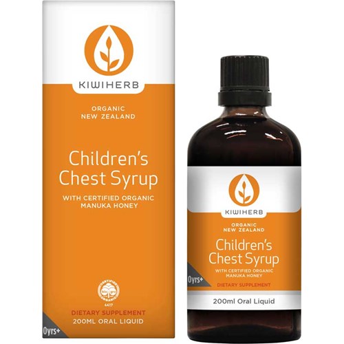 Kiwiherb Child Org Chest Syrup 200ml