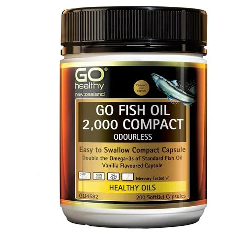 GO Fish Oil 2000mg Comp. 200cap
