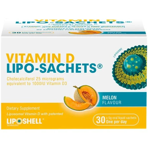 Lipo-Sachets VitD Melon Flav 30s