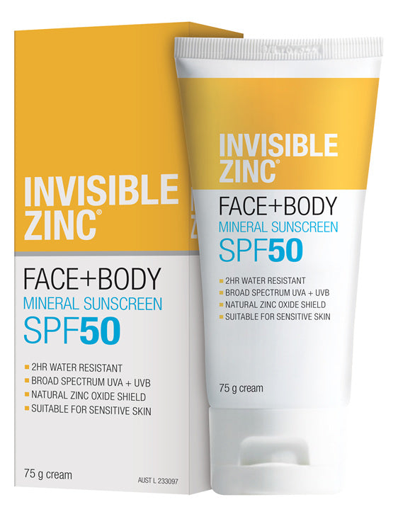 INV.ZINC Face and Body SPF50 75g