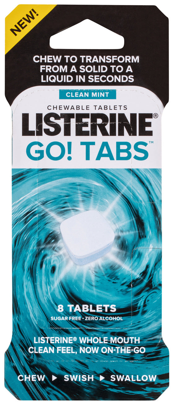 LISTERINE Go! Tabs Mint 8s