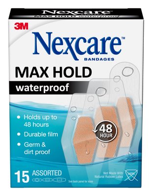 N/C MAX HOLD BNDGES ASSTD 15