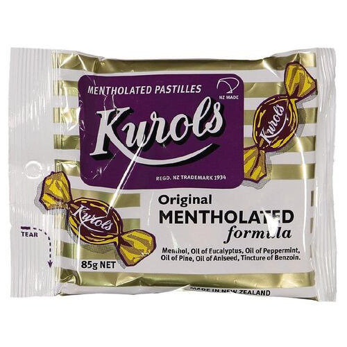 KUROLS Mentholated Pastilles 85g
