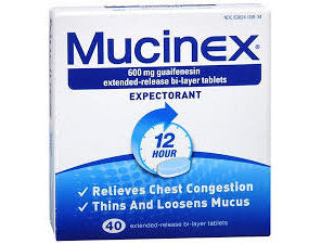 MUCINEX SE 600mg Tabs 40s