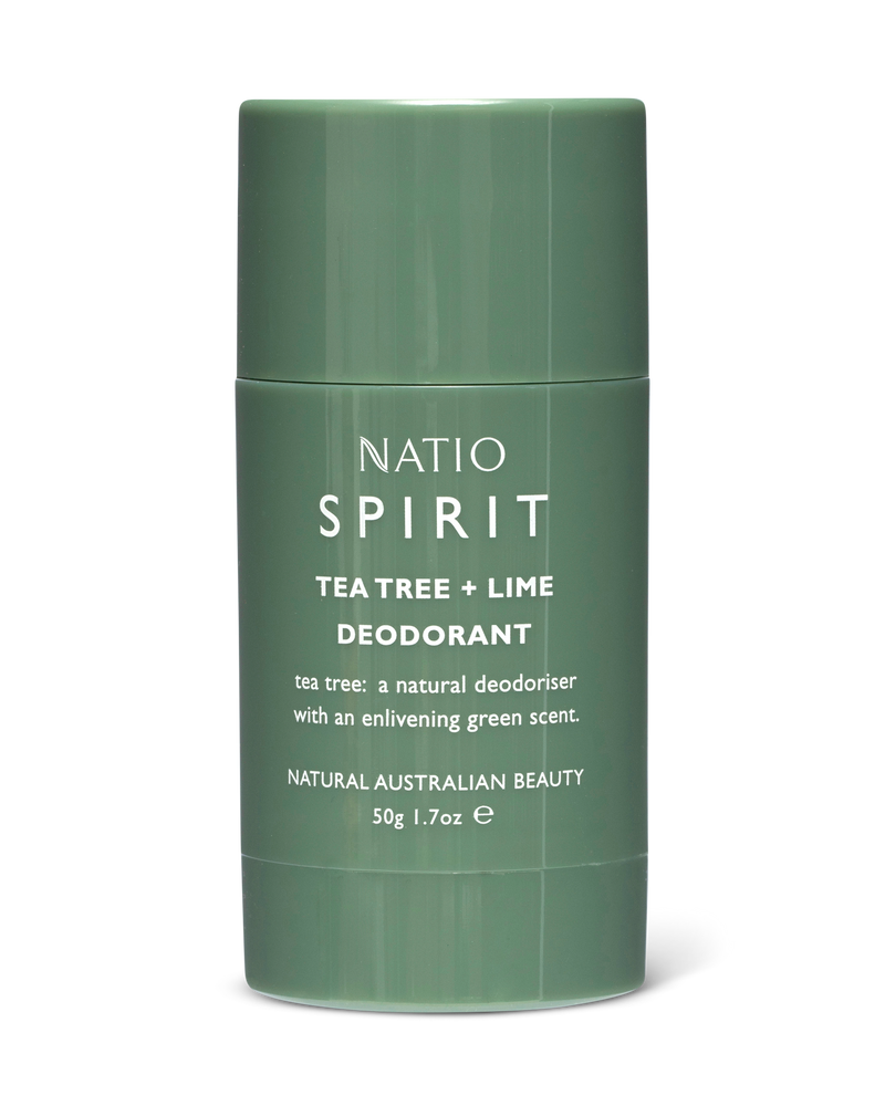 NATIO Spirit T/Tree & Lime Deo 50g