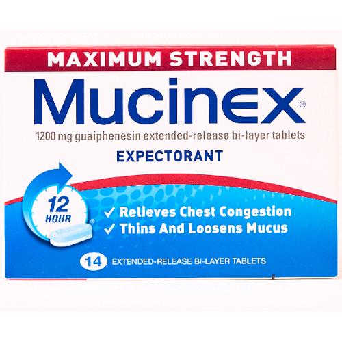 MUCINEX Max. Strength 1200mg 14s