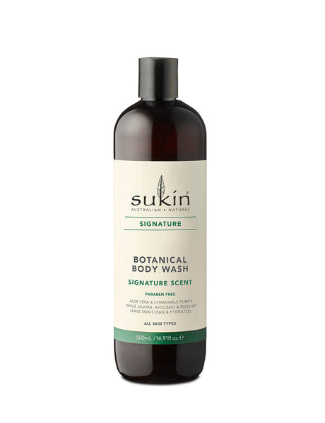 SUKIN Botanical Body Wash 500ml