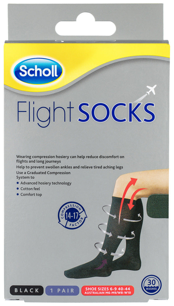 SCHOLL Flight Sck H/Blk W8-10 M6-9