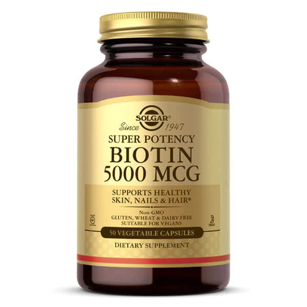 SOLGAR Biotin 5000mcg 50